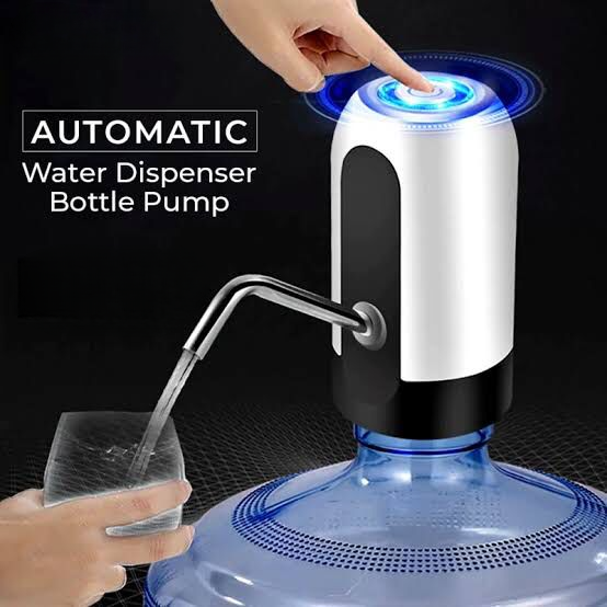 "Automatic Wireless Water Dispenser Pump – Electric Auto Suction Pump (Random Color)"